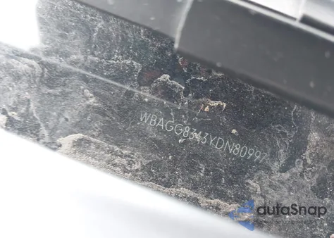 2000 BMW 740Ia from USA, damaged, VIN WBAGG8343YDN80997